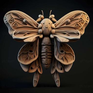 3D model Eupithecia fredi (STL)